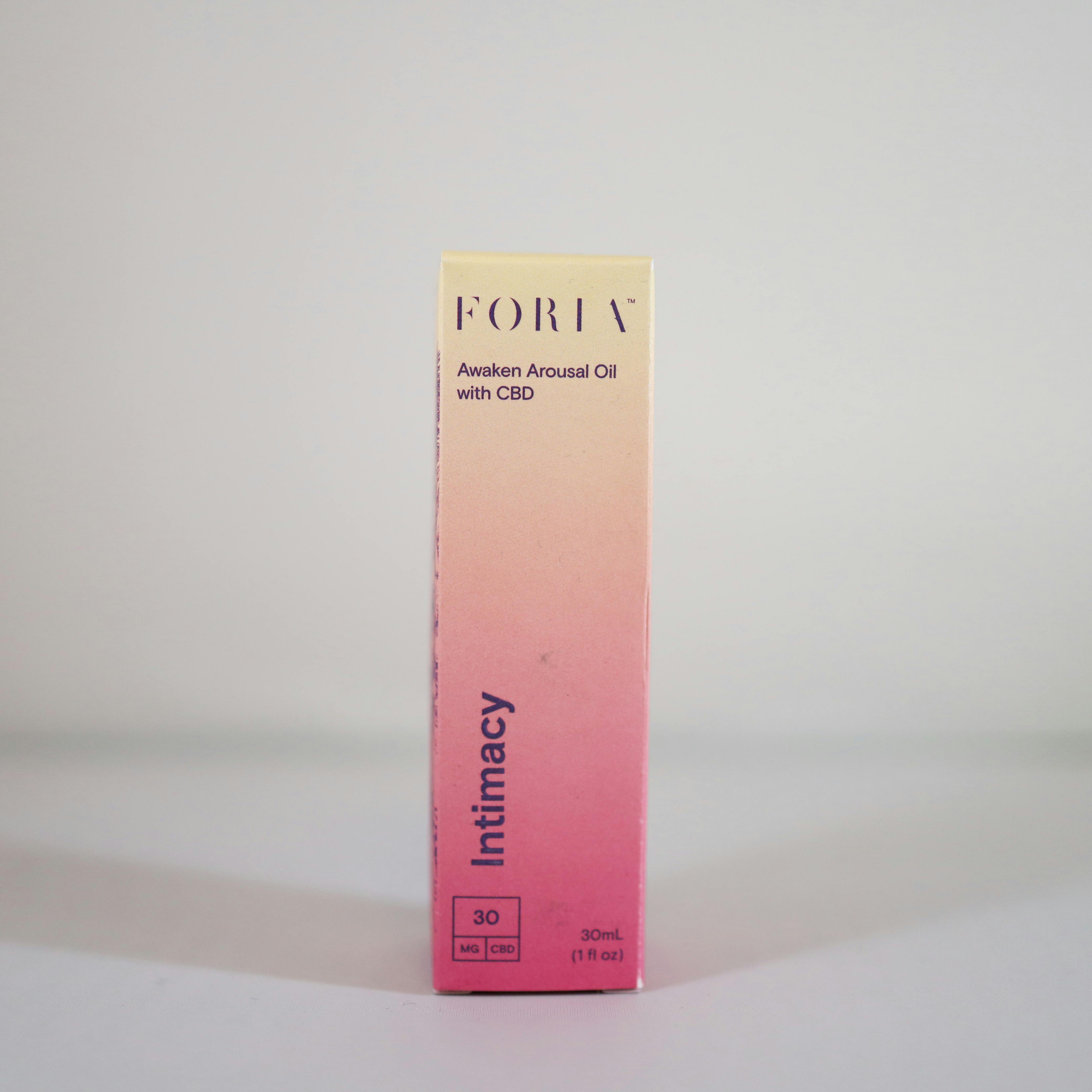 Foria Awaken Arousal Oil with CBD 1oz